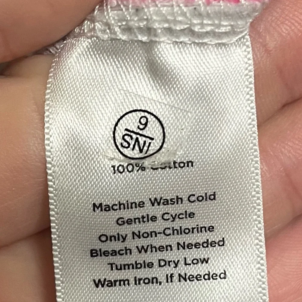 Talbots Womens Shift Dress 100% Cotton Nautical Striped Round Neck Casual Large - Picture 9 of 9